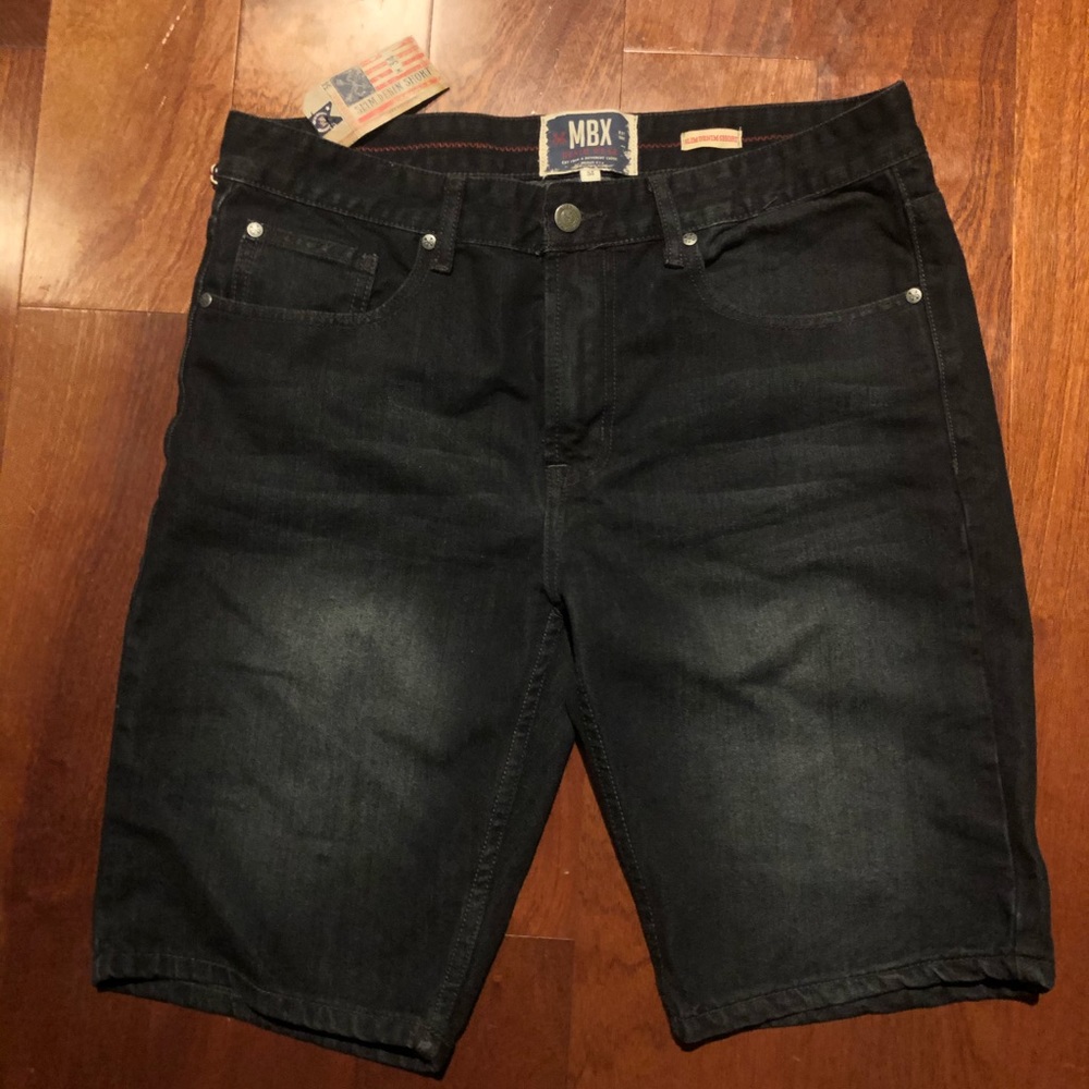 🆕 MBX MEN’S jean SHORT Size 34